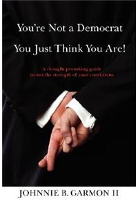 You're Not a Democrat You Just Think You Are!