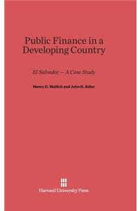 Public Finance in a Developing Country