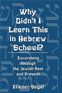 Why Didn't I Learn This in Hebrew School?