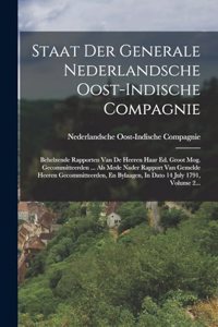 Staat Der Generale Nederlandsche Oost-indische Compagnie