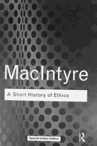 Short History Of Ethics