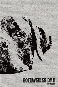 Rottweiler Dad Notebook
