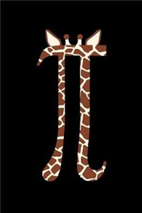 Funny giraffe pi journal