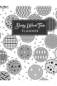 Daily Work Task Planner