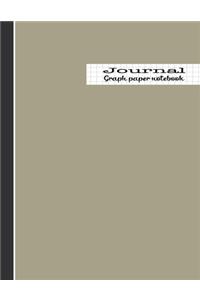 Graph paper notebook journal