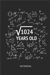 1024 Years Old Notebook