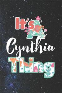 It's Cynthia Thing