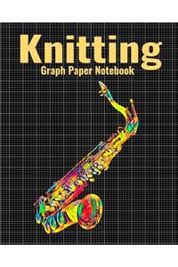 Knitting Graph Paper Notebook