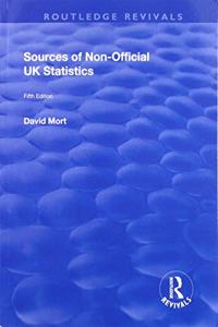 Sources of Non-official UK Statistics