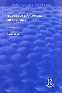 Sources of Non-Official UK Statistics