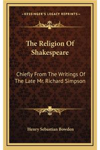 The Religion of Shakespeare