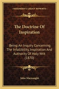 Doctrine of Inspiration