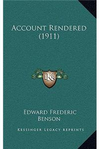 Account Rendered (1911)