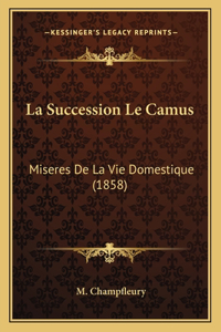 Succession Le Camus