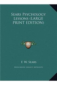 Sears Psychology Lessons