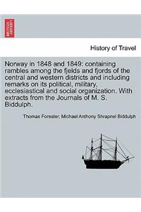 Norway in 1848 and 1849