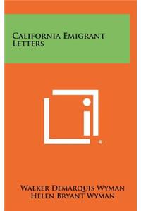 California Emigrant Letters