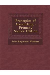 Principles of Accounting