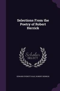 Selections From the Poetry of Robert Herrick