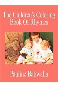 The Children's Coloring Book Of Rhymes