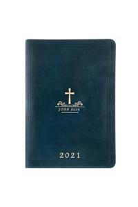 Executive Planner 2021 Navy Blue/Cross