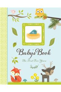 Woodland Friends Baby's Book: The First Five Years