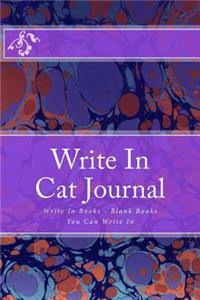 Write In Cat Journal
