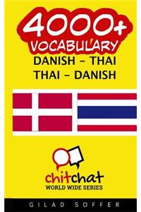4000+ Danish - Thai Thai - Danish Vocabulary