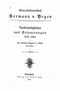 Denkwürdigkeiten und Erinnerungen 1771-1813