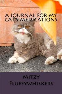 A Journal for My Cat's Medications