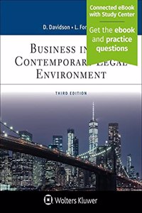 Business in the Contemporary Legal Environment