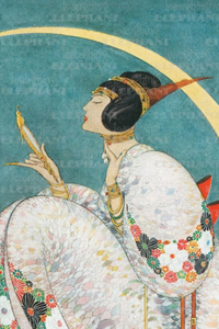 Exotic Lady Pocket Mirror