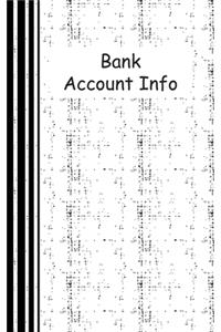 Bank Account Info