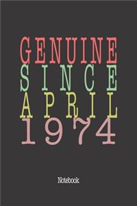 Genuine Since April 1974