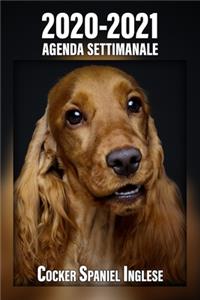 2020-2021 Agenda Settimanale Cocker Spaniel Inglese