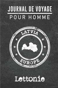 Journal de Voyage pour homme Lettonie