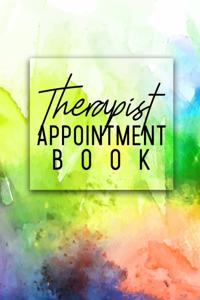 Therapist Appointment Book