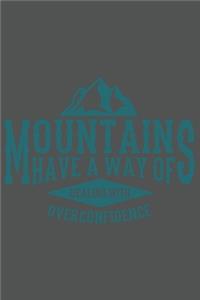 Mountains Have A Way Of Dealing With Overconfidence