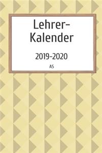 Lehrerkalender 2019 2020 A5
