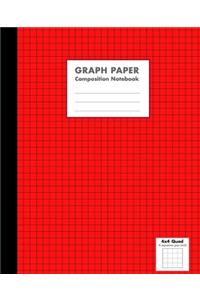 Graph Paper Composition Notebook