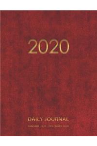 2020 Daily Journal January 2020 - December 2020