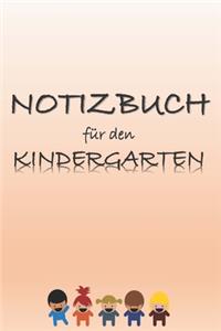 Notizbuch für den Kindergarten