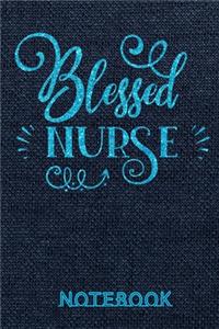 Blessed Nurse Notebook: Simple Lined Nurse Journal Notebook - Nurse Gift ideas