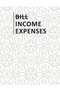 Bill Income Expenses