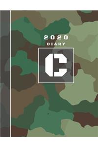 Personalised 2020 Diary Week To View Planner