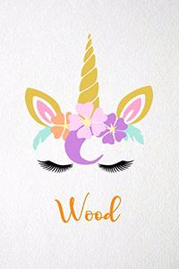 Wood A5 Lined Notebook 110 Pages