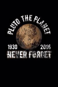 Pluto The Planet 1930-2006 Never Forget