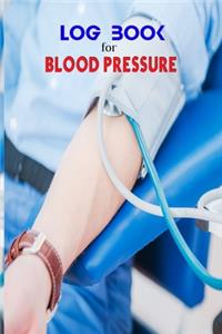 Log Book For Blood Pressure.