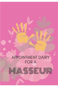 Appointment Diary for a Masseur