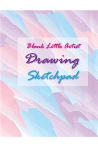 Blank Little Artist Drawing Sketchpad